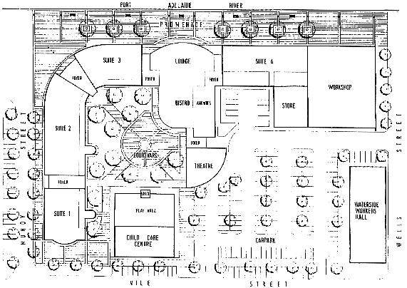 Figure 1: Port Adelaide Campus plan