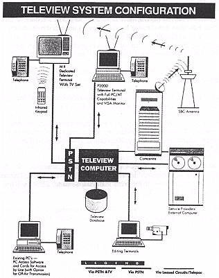 Figure 1: Teleview system configuration