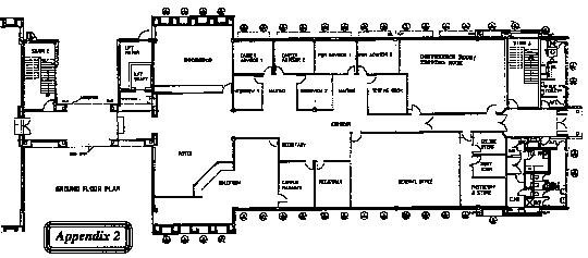 Appendix 4: Ground floor plan east
