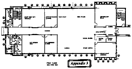 Appendix 4: First floor plan